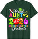 Funny Proud Aunt of a 2026 Kindergarten Graduate T-Shirt - T-Shirt | Forest