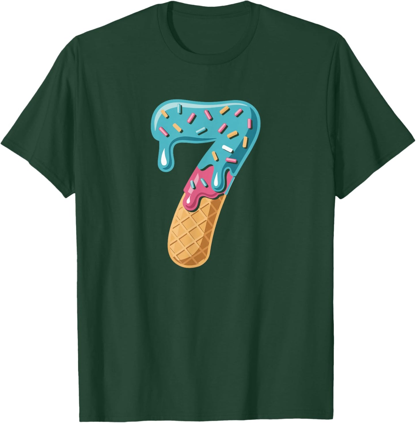 67 Ice Cream Drip Meme Funny Six Seven Matching Partner 2of2 T-Shirt - T-Shirt | Forest