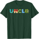 Disney Moana Letters Uncle Birthday Gift Family Disney Trip T-Shirt - T-Shirt | Forest