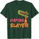 Haman Slayer Happy Purim Grogger Jewish Queen Esther Party T-Shirt - T-Shirt | Forest