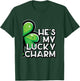 St Patricks Day Hes My Lucky Charm Couple Matching Women T-Shirt - T-Shirt | Forest