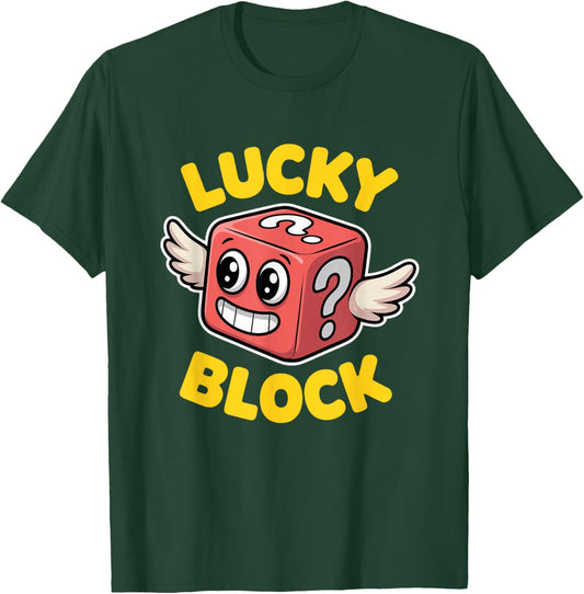 Lucky Block Brainrot Meme Mythic Chaos Steal A Brainrot T-Shirt - T-Shirt | Forest