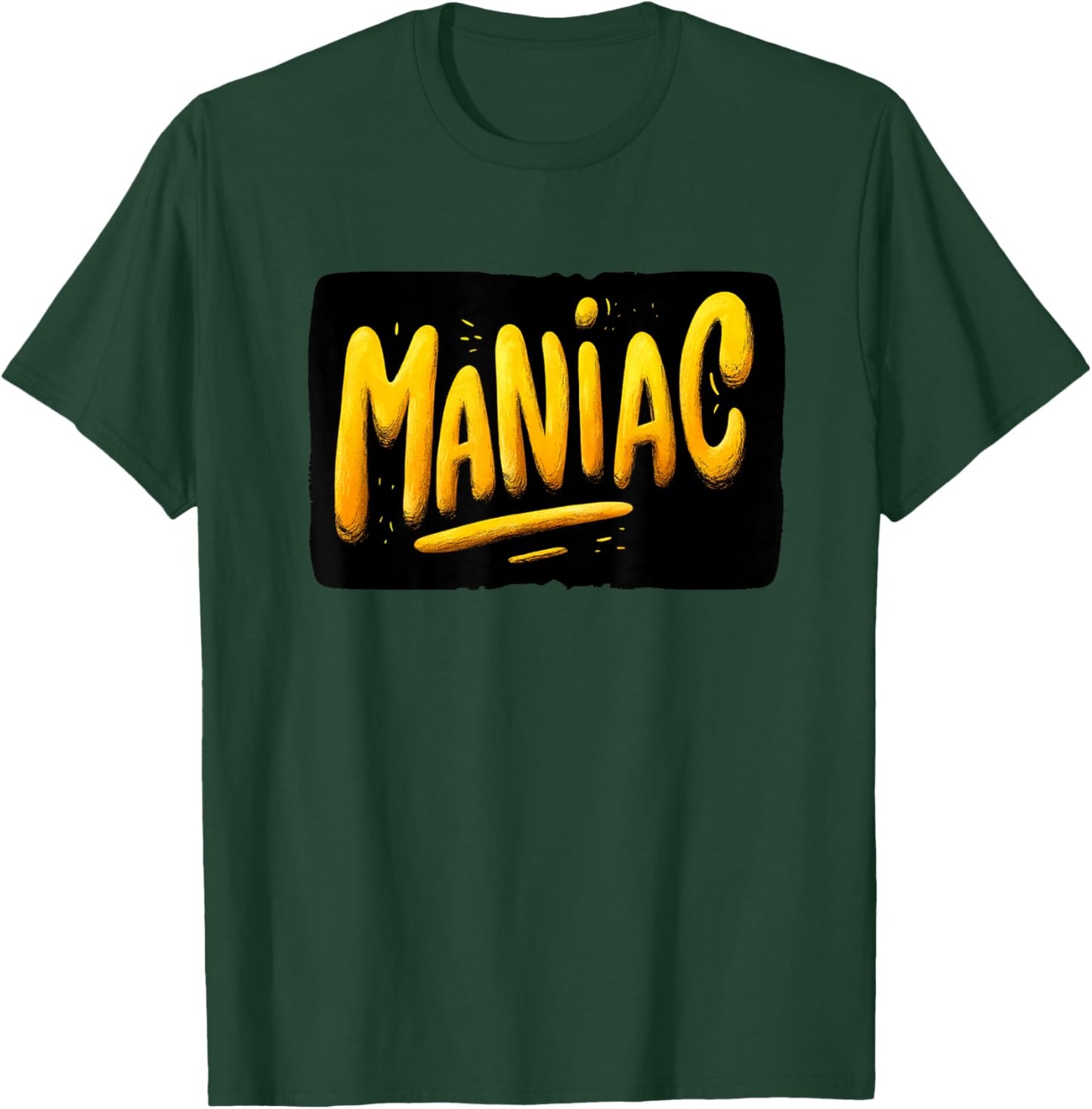 Awesome Maniac Graphic Costume T-Shirt - T-Shirt | Forest