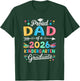 Funny Proud Dad of A Class of 2026 Kindergarten Graduate T-Shirt - T-Shirt | Forest