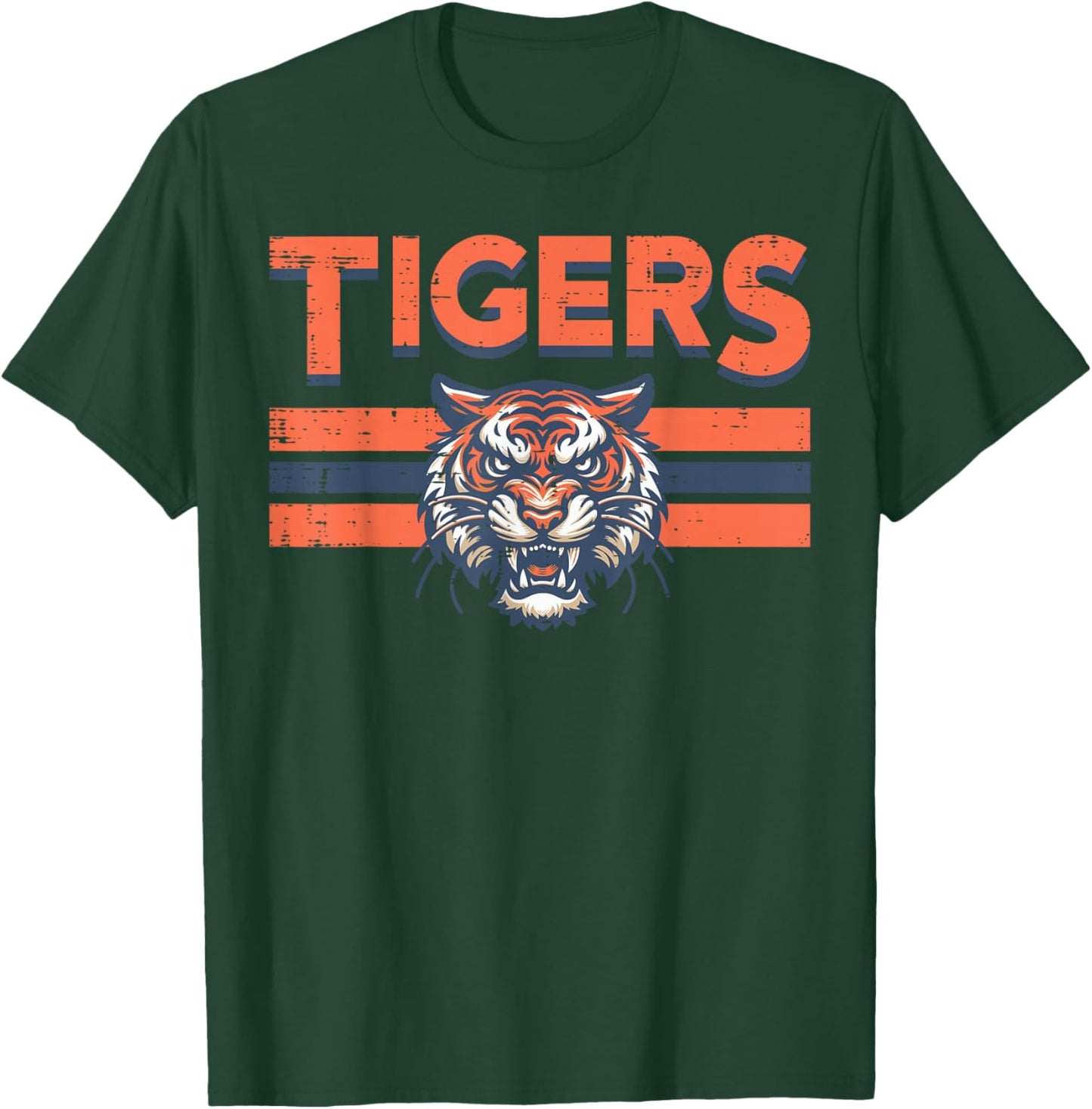 Tiger Women Kids Boys Men Girls Youth Teen T-Shirt - T-Shirt | Forest