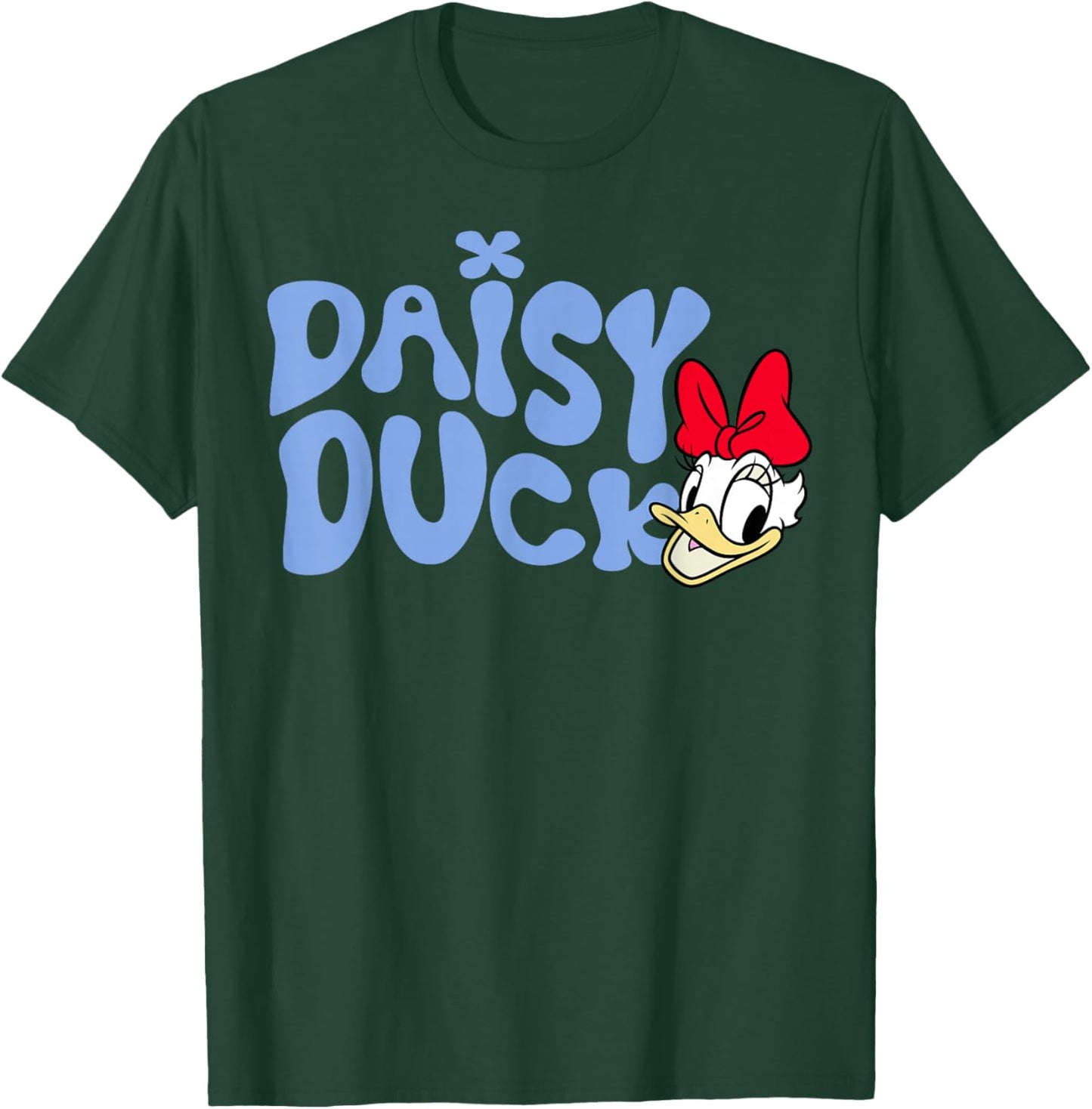 Disney Mickey and Friends Daisy Duck Classic Vintage Art T-Shirt - T-Shirt | Forest