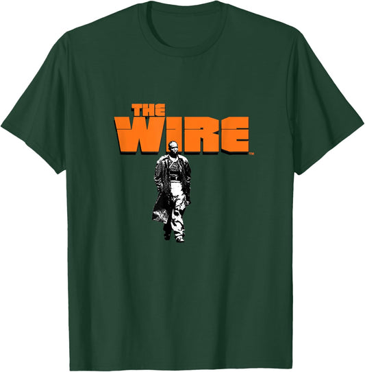 The Wire Omar Little Street Legend Graphic Apparel PAPL14507 T-Shirt - T-Shirt | Forest