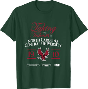 Taking My Talents to NCCU North Carolina Central Signing Day T-Shirt - T-Shirt | Forest