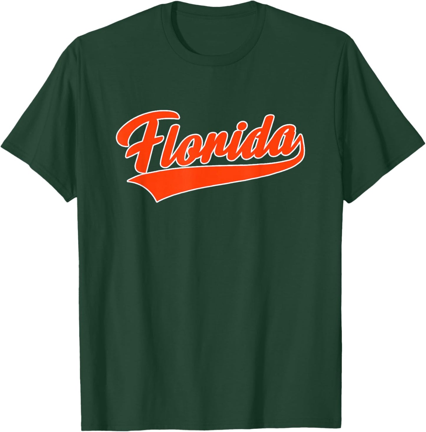 Florida - Throwback Design - Classic T-Shirt - T-Shirt | Forest