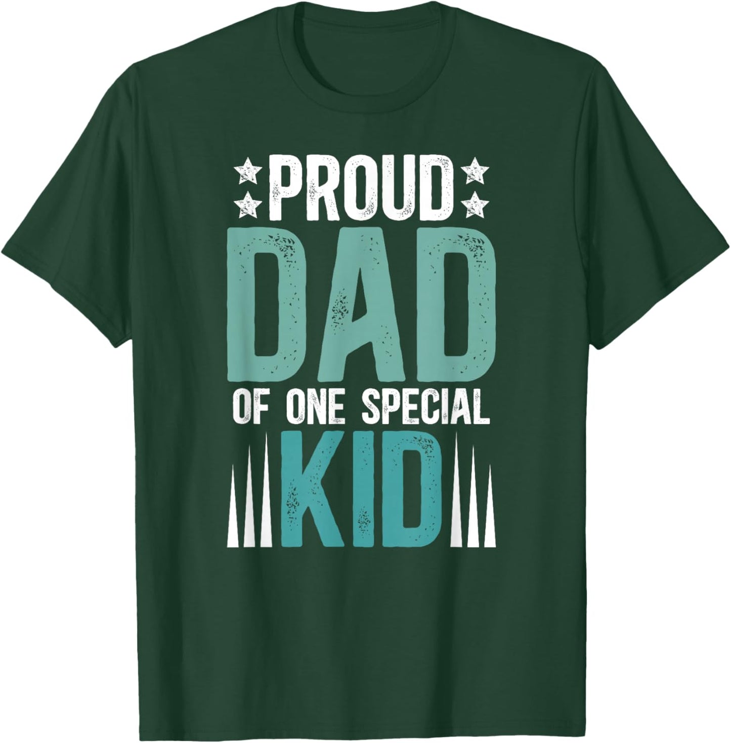 Proud Dad Special Needs Dad Special Needs Father T-Shirt - T-Shirt | Forest
