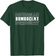 Funny Bomboclat Repeat Stacked Font Fun Gag Novelty Humor T-Shirt - T-Shirt | Forest