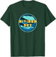 Divided Sky l Music-Inspired Artwork T-Shirt - T-Shirt | Forest