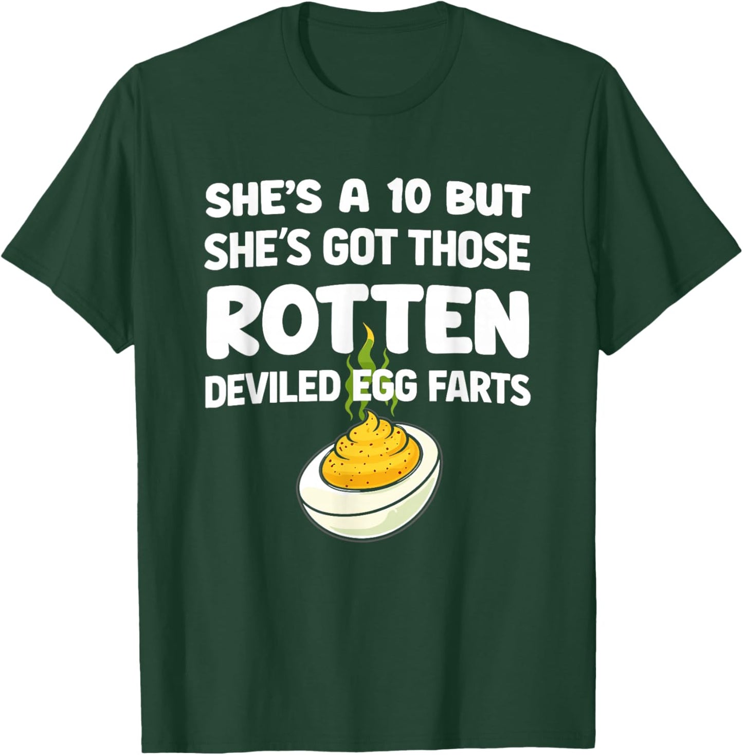 Funny Deviled Egg Fart T-Shirt - T-Shirt | Forest