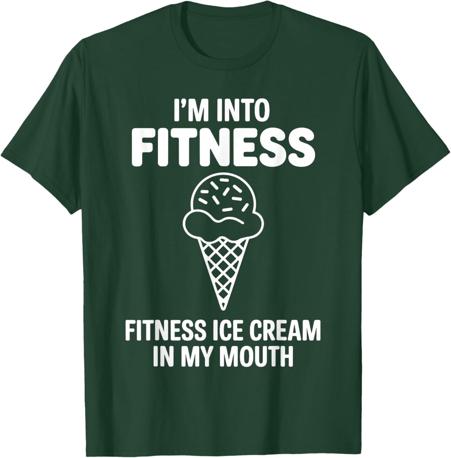 Funny Ice Cream Art Women Kids Dessert Ice Cream T-Shirt - T-Shirt | Forest