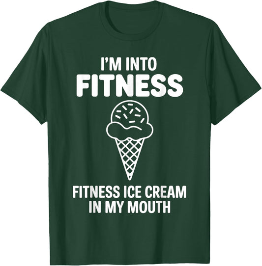 Funny Ice Cream Art Women Kids Dessert Ice Cream T-Shirt - T-Shirt | Forest