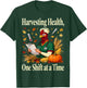 Fall ER Turkey Nursing Harvesting Health Nurse Thanksgiving T-Shirt - T-Shirt | Forest