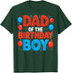 Dad of The Birthday Boy Spider Web Party T-Shirt - T-Shirt | Forest