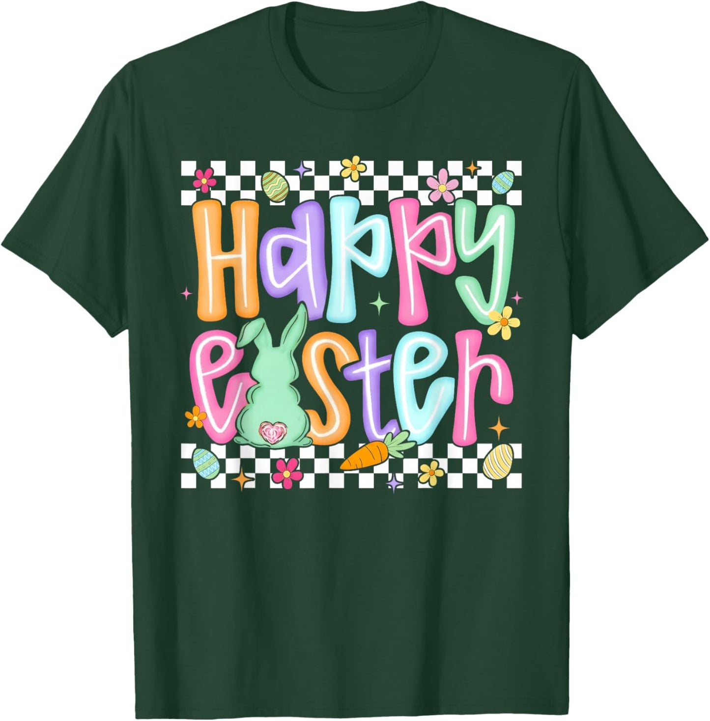 Preppy Women Girls Kids T-Shirt - T-Shirt | Forest