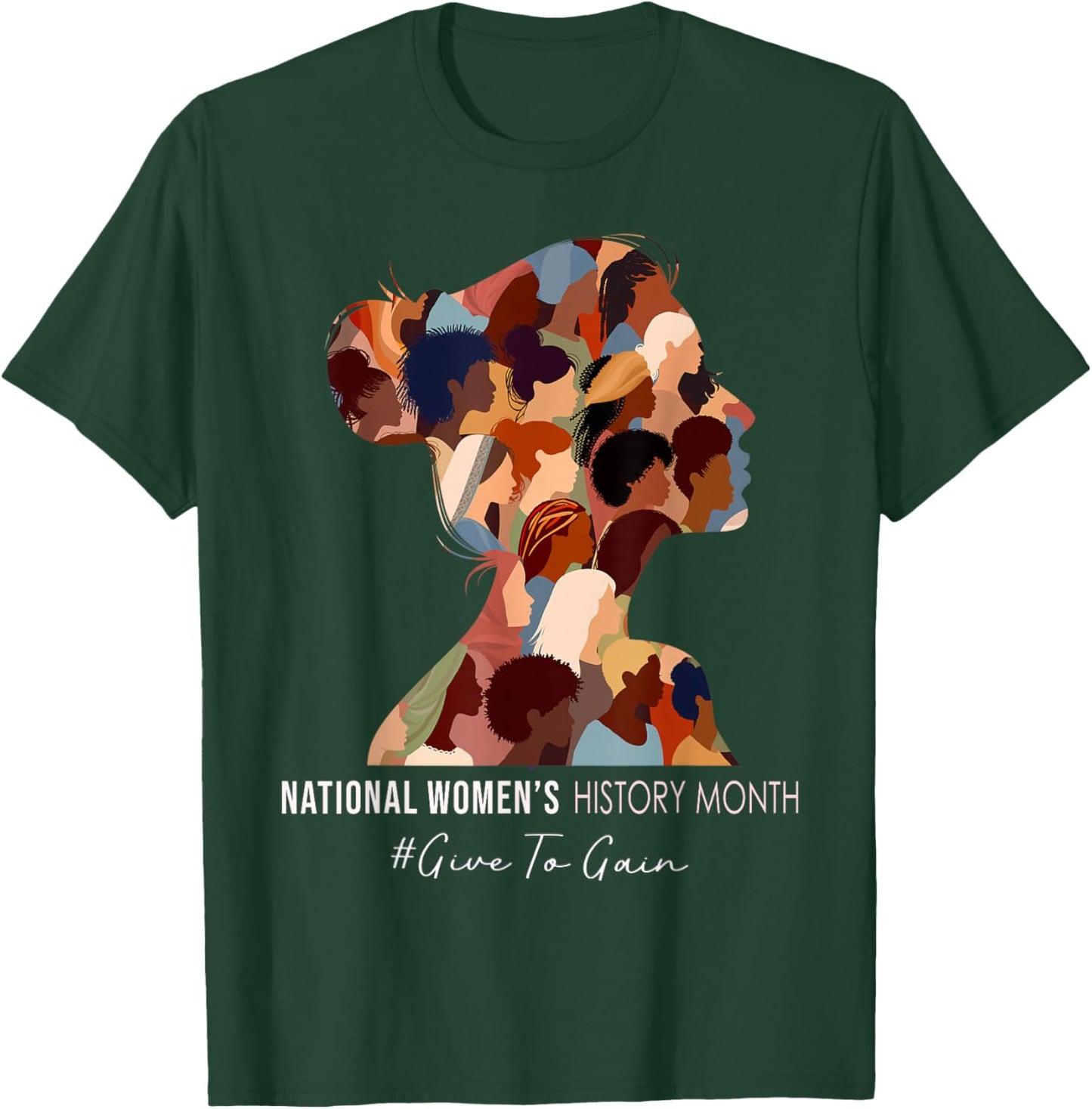 National Women's History Month Empowering Women T-Shirt - T-Shirt | Forest