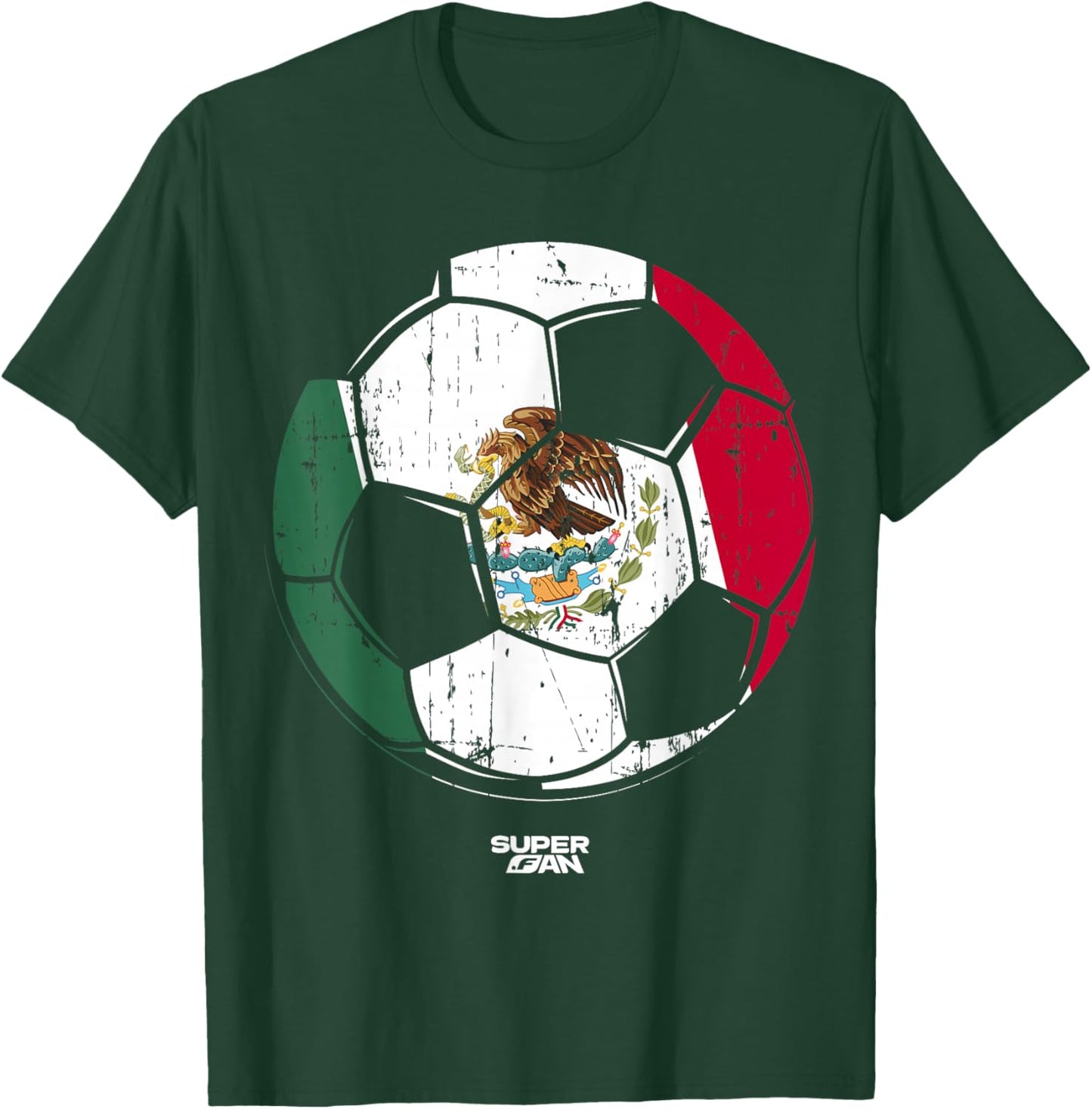 2026 Mexico Soccer Fan World Cup T-Shirt - T-Shirt | Forest