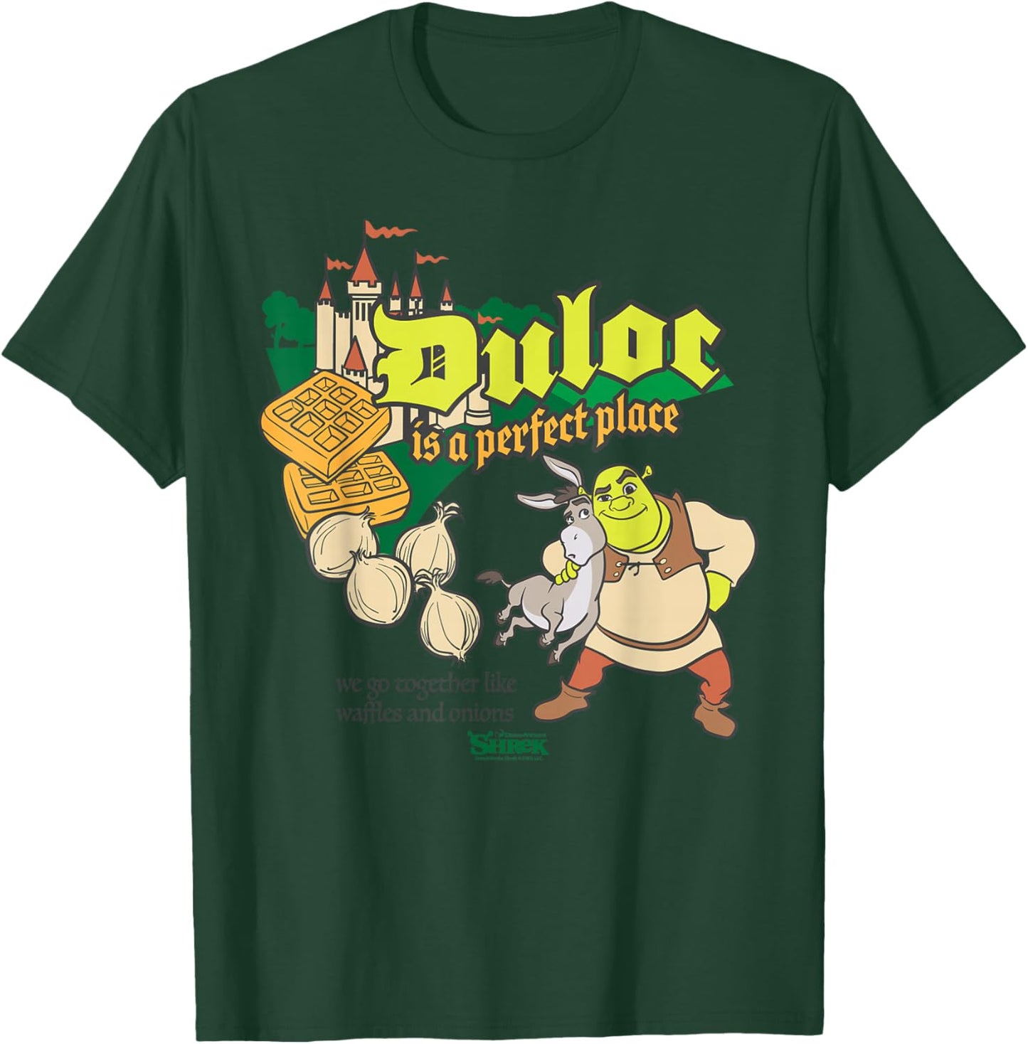 Shrek Duloc is a Perfect Place T-Shirt - T-Shirt | Forest