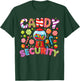 Candy Land Costume Women Candy Crew Funny Candy Security T-Shirt - T-Shirt | Forest