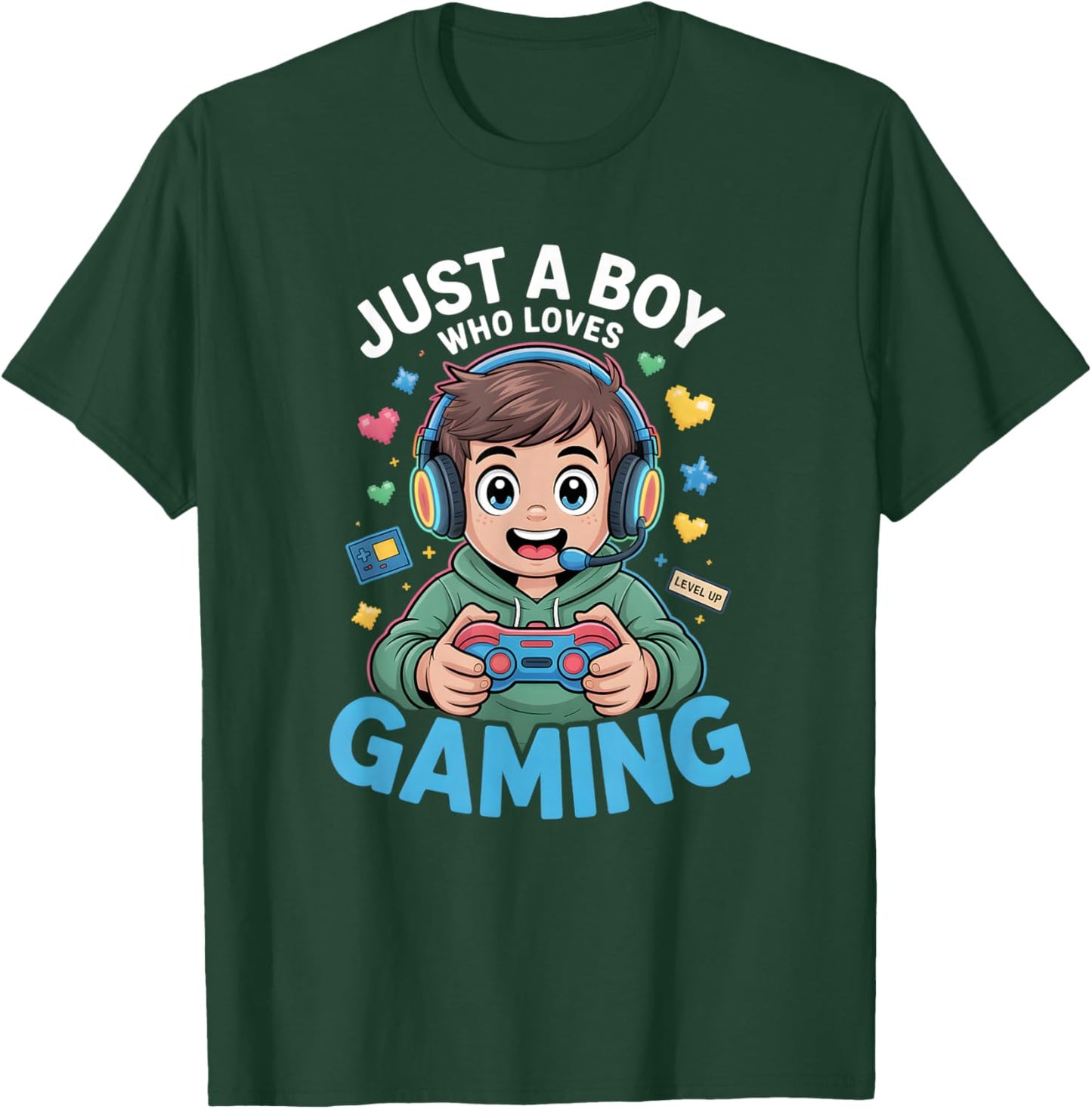 Boys Gaming T-Shirt - T-Shirt | Forest