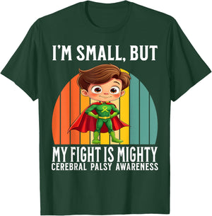 Cerebral Palsy Awareness Gifts for Kids CP Awareness Warrior T-Shirt - T-Shirt | Forest