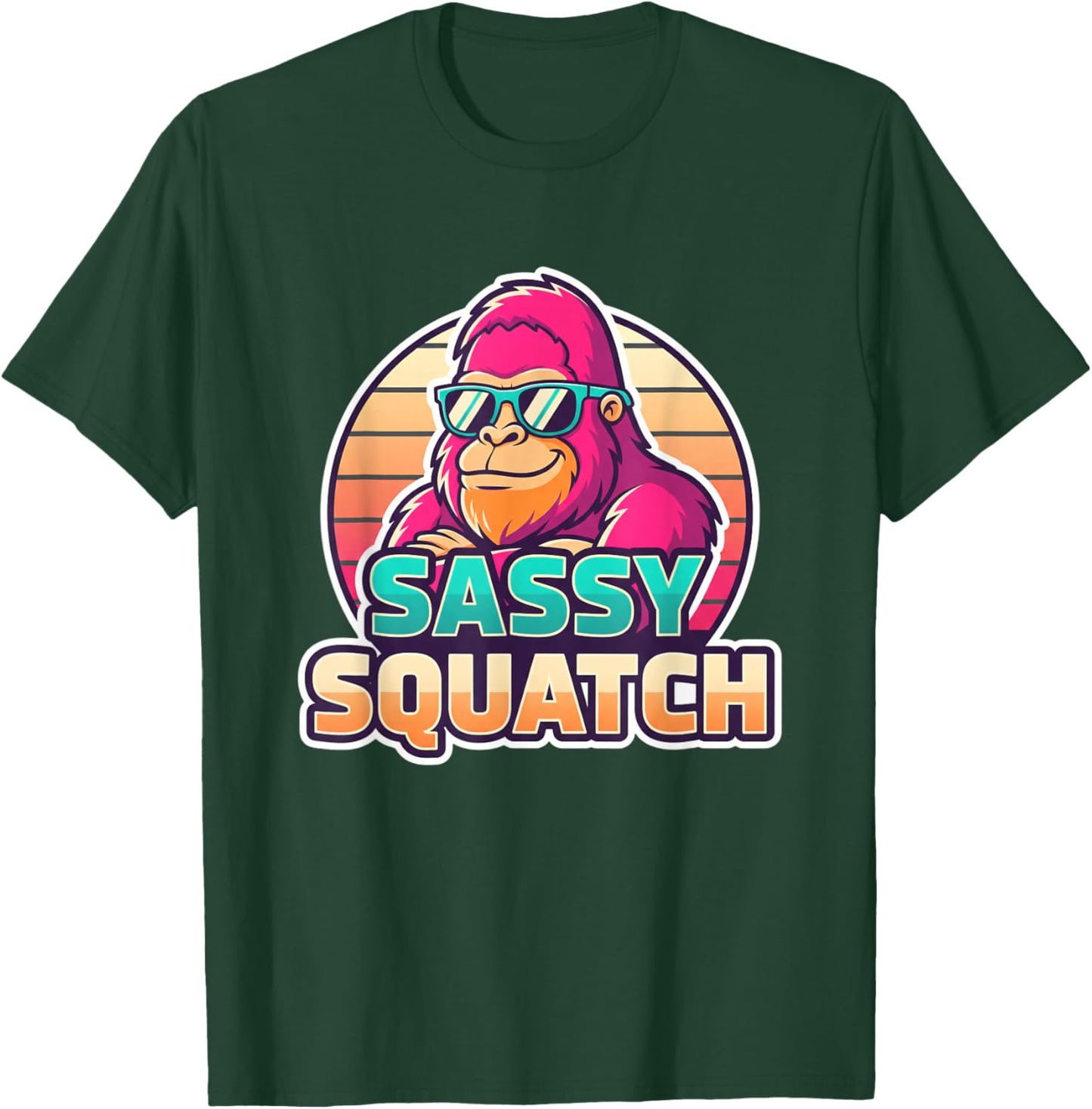 Sassy Squatch T-Shirt - T-Shirt | Forest