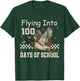 Flying Into 100 Days of School Camo Duck Hunting T-Shirt - T-Shirt | Forest