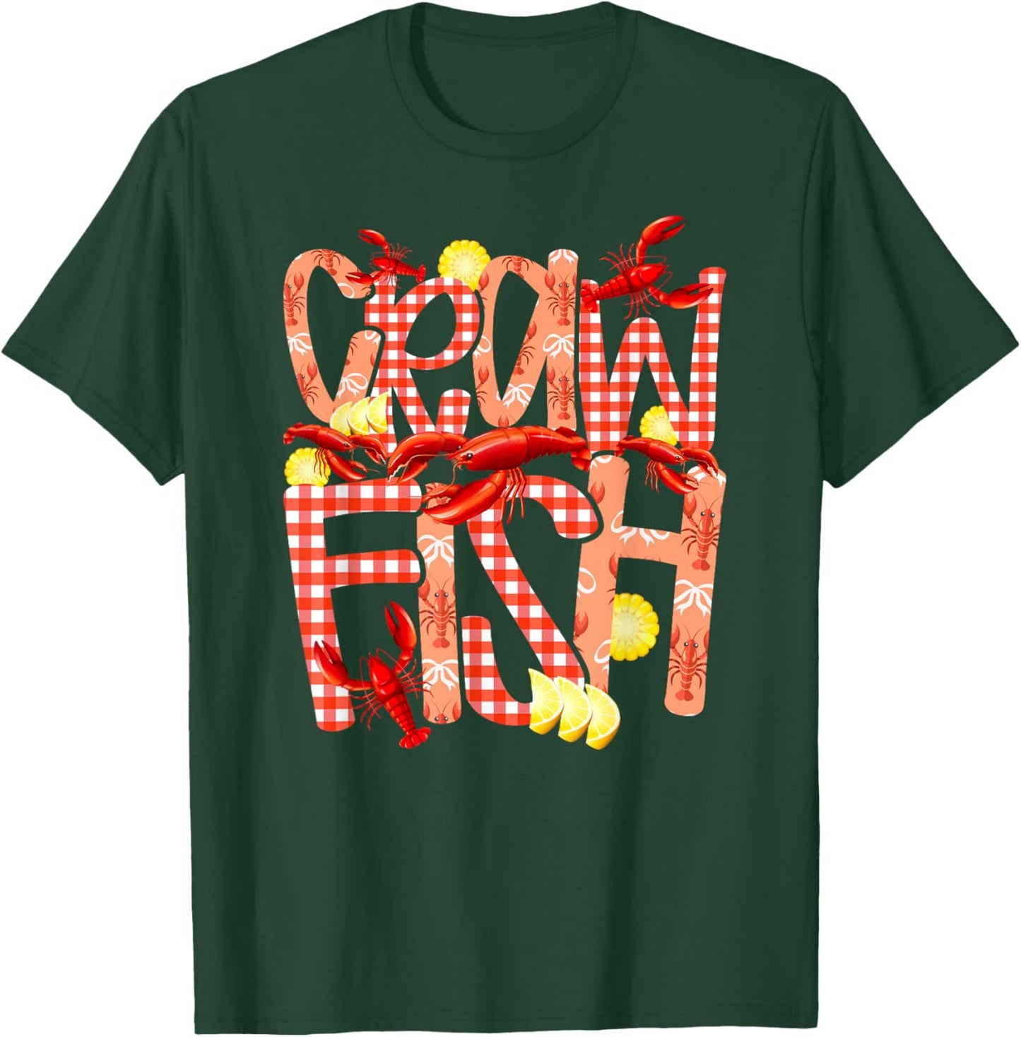 Crawfish Cute Crawfish Lover Crawfish Boil T-Shirt - T-Shirt | Forest