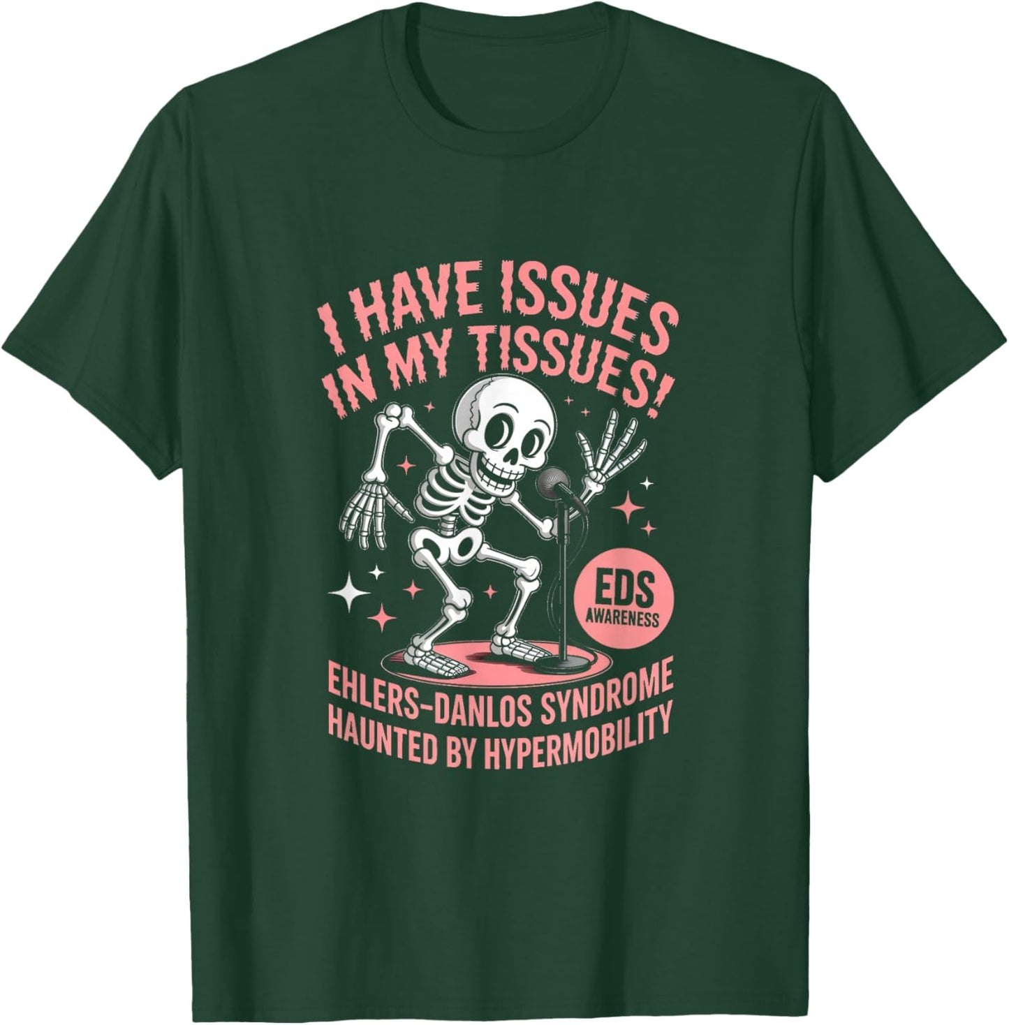 Ehlers Danlos Syndrome Awareness Issues in Tissues Halloween T-Shirt - T-Shirt | Forest