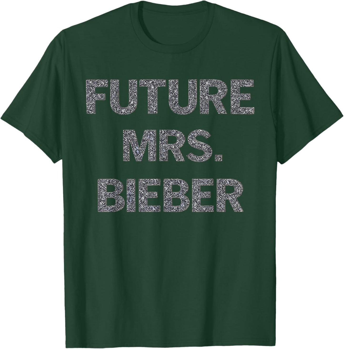 Future Mrs Bieber Bride-to-Be T-Shirt - T-Shirt | Forest