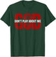 God Don't Play About Me Distressed Cross Faith Shirt T-Shirt - T-Shirt | Forest