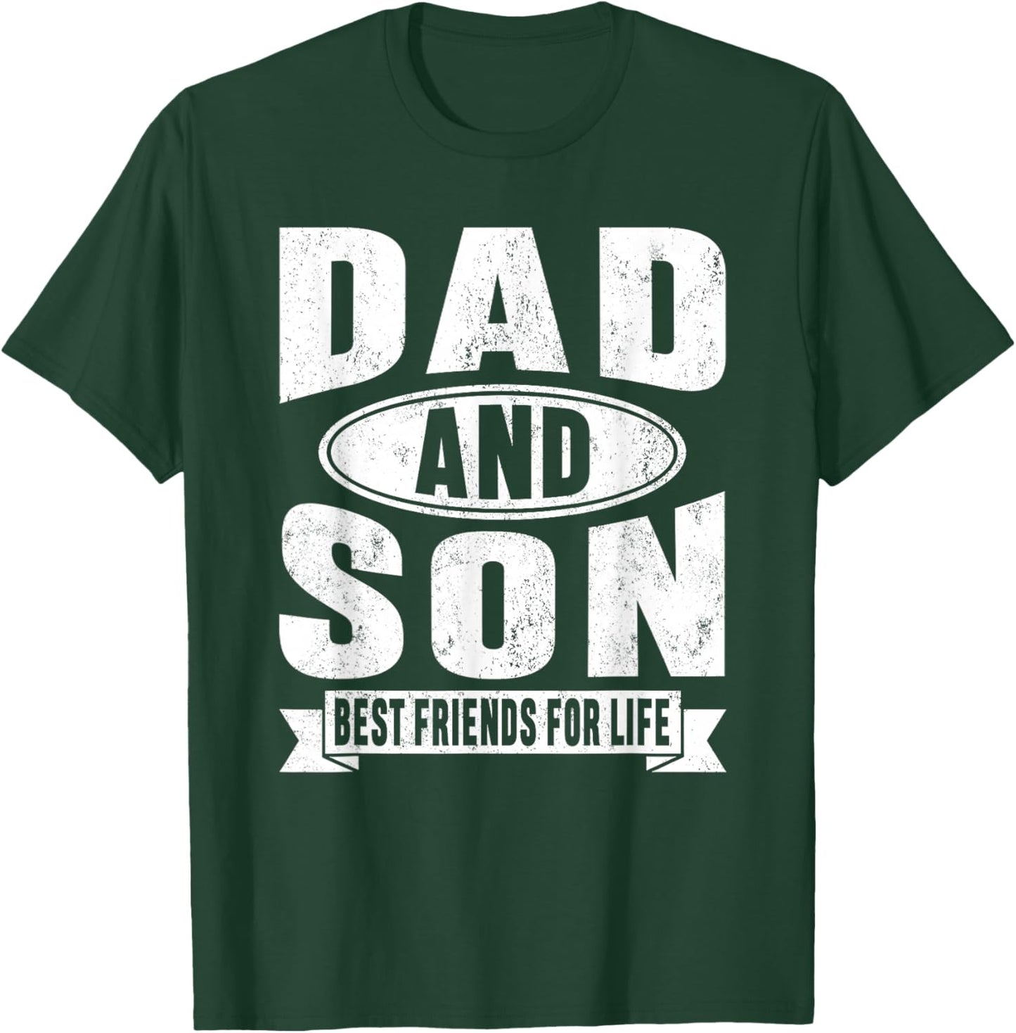 Dad and Son Best Friends for Life Matching Family Father Day T-Shirt - T-Shirt | Forest