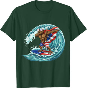 Coqui Frog Puerto Rico Taino Puerto Rican Flag Boricua T-Shirt - T-Shirt | Forest