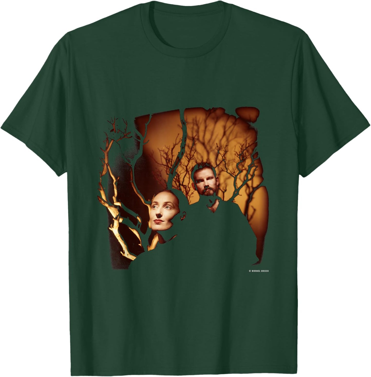 Lisa Gerrard Brendan Perry Dead Can Dance by Michael Grecco T-Shirt - T-Shirt | Forest