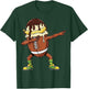 Dabbing Rugby Drip Ice Cream Kids Youth Boys Girls T-Shirt - T-Shirt | Forest