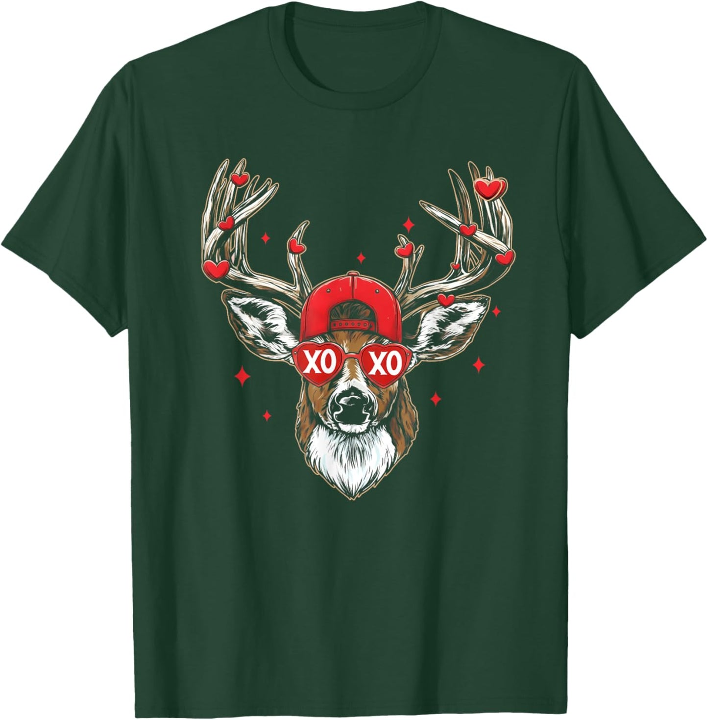 Boys Cap Men Boy T-Shirt - T-Shirt | Forest