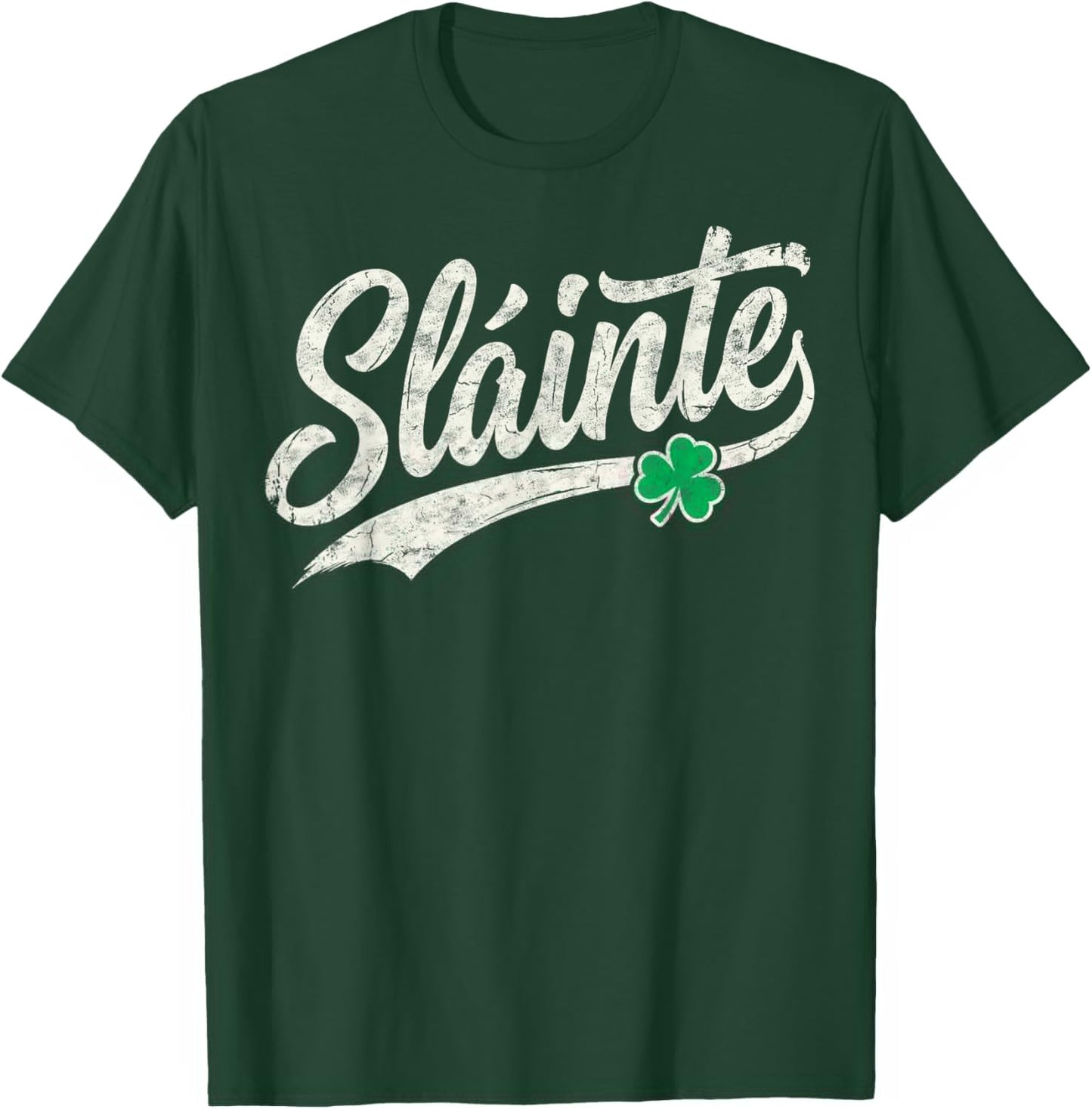 Slainte Saint Paddy's Patrick’s Day Shamrock Shenanigans T-Shirt - T-Shirt | Forest