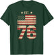 4th of July 6 7 USA Flag Patriotic Independence 76 T-Shirt - T-Shirt | Forest
