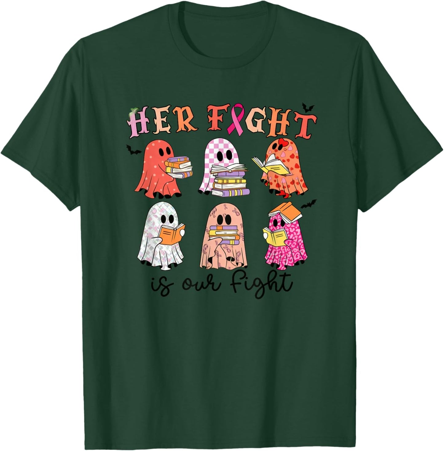 Breast Cancer Breastfeeding Pink Breast Cancer Survivor Brea T-Shirt - T-Shirt | Forest