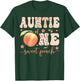 Auntie of One Sweet Peach 1st Birthday Girl Party T-Shirt - T-Shirt | Forest
