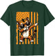US Flag Dabbing Tiger Dab Boys Youth Teen Kids Men Girls T-Shirt - T-Shirt | Forest