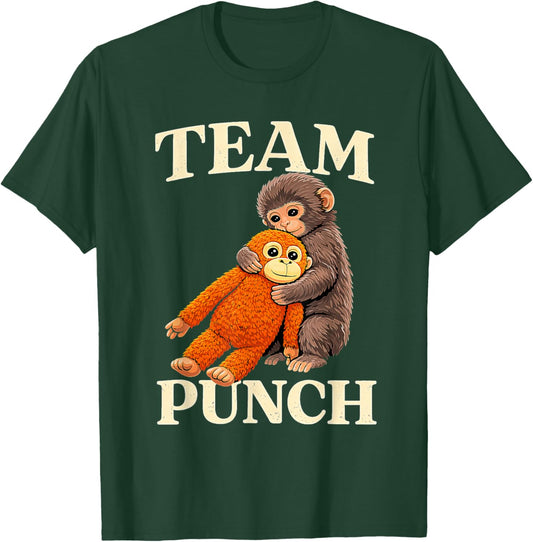 Retro Cute Monkey Punch Ultimately i Have to be Brave Viral T-Shirt - T-Shirt | Forest