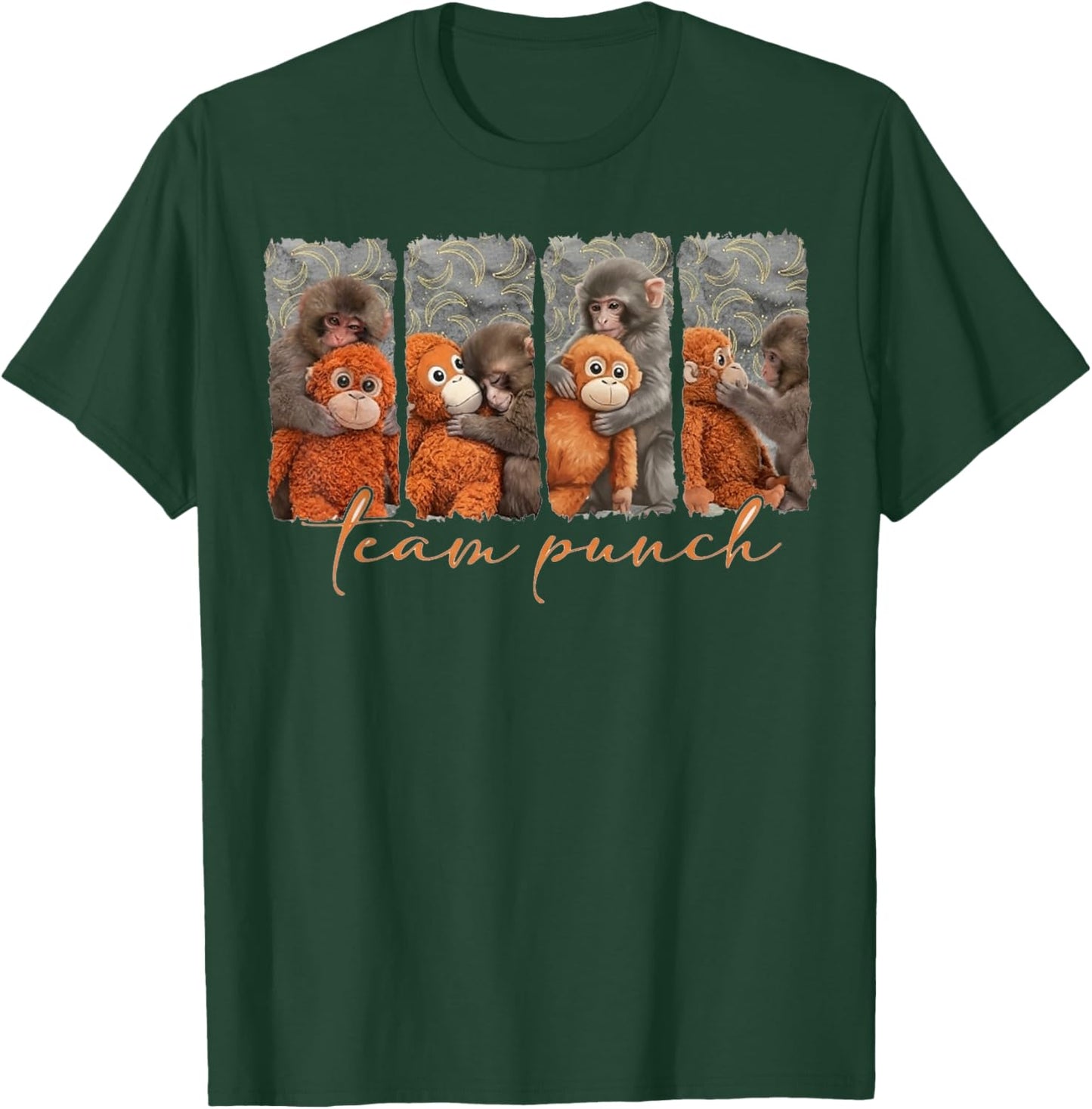 Team Punch Monkey T-Shirt - T-Shirt | Forest