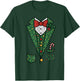 Bowtie Vest Mistletoe Candy Funny Christmas Celebrate Family T-Shirt - T-Shirt | Forest