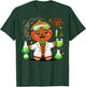 Cute Gingerbread Science Teacher Chemistry Christmas Holiday T-Shirt - T-Shirt | Forest