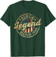 Legend Since March 1983 Vintage 43rd Birthday Classic T-Shirt - T-Shirt | Forest