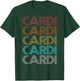 Retro Vintage Cardi T-Shirt - T-Shirt | Forest